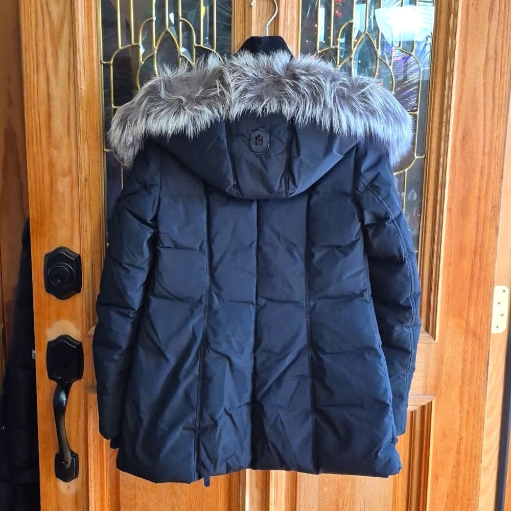 Mackage woman's winter coat, size small, black
